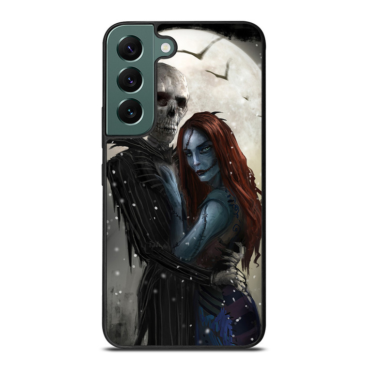 NIGHTMARE BEFORE CHRISTMAS JACK AND SALLY 4 Samsung Galaxy S22 Case