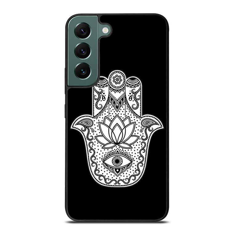 HAMSA EVIL EYE HAND 3 Samsung Galaxy S22 Case