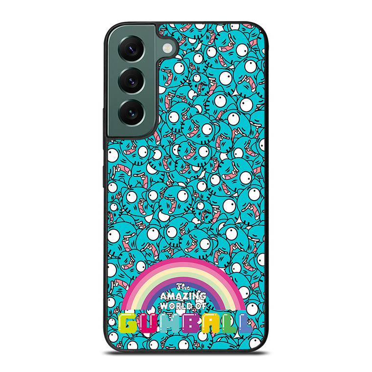 GUMBALL AMAZING WOLRD PATTERN Samsung Galaxy S22 Case