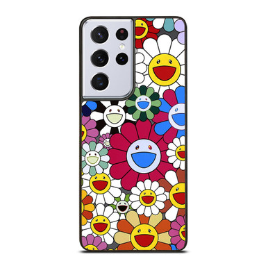 TAKASHI MURAKAMI BLACK SKULL Samsung Galaxy S21 Plus Case