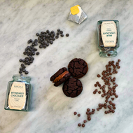 Chocolate Cookie Sandwiches with a Tea Twist