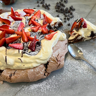 Makana's Decadent Chocolate Pavlova