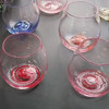 Stemless Wine Glasses: Series | Crackle "Thumblers" | Stemless "not just for" Wine glasses