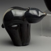 Black Bear, glass bear animal sculpture figurine, 4-5"
