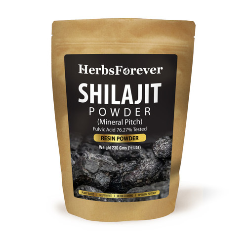 Shilajit Purified Resin Powder