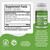 Brahmi Capsules – Bacopa Monnieri - 20% Bacoside - Extract Ratio 20:1 - 60 Vege Capsules - 700 mg each