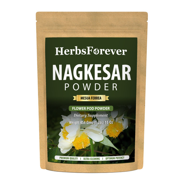 Nagkesar Powder (Mesua Ferrea) - Non GMO - Vegan - 454 Gms - 1LBS