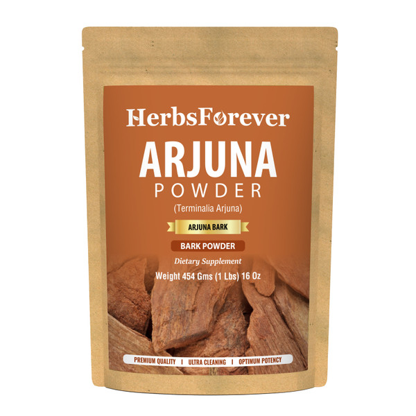 Arjuna Powder (Terminalia Arjuna) – Non GMO – Vegan – (454 Gms – 1LBS)