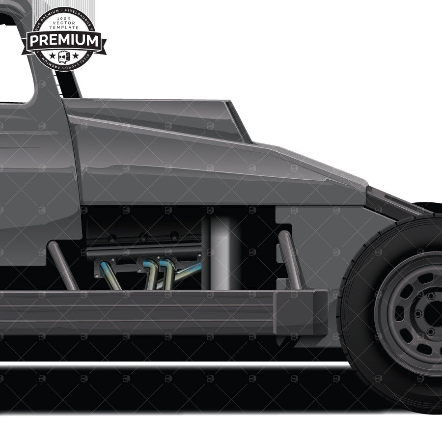 STOCKCAR - Keith Gill Chassis 'Premium' Vector Template ...