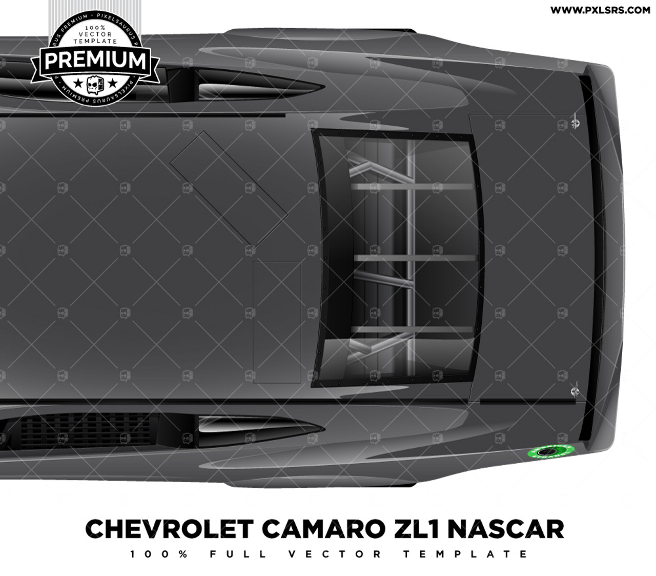 Chevrolet Camaro Zl1 Nascar Full Premium Vector