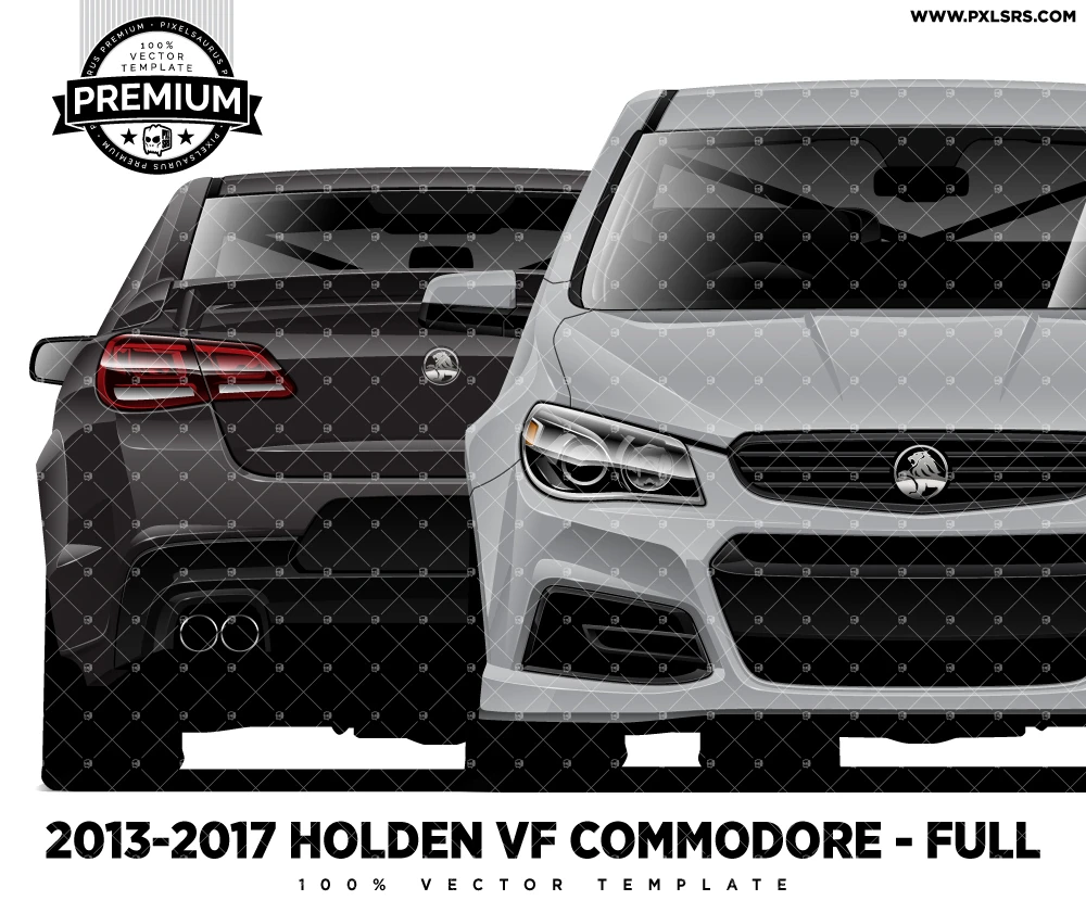 2013-2017 Holden VF Commodore / Chevrolet SS - FULL 'PREMIUM' Template