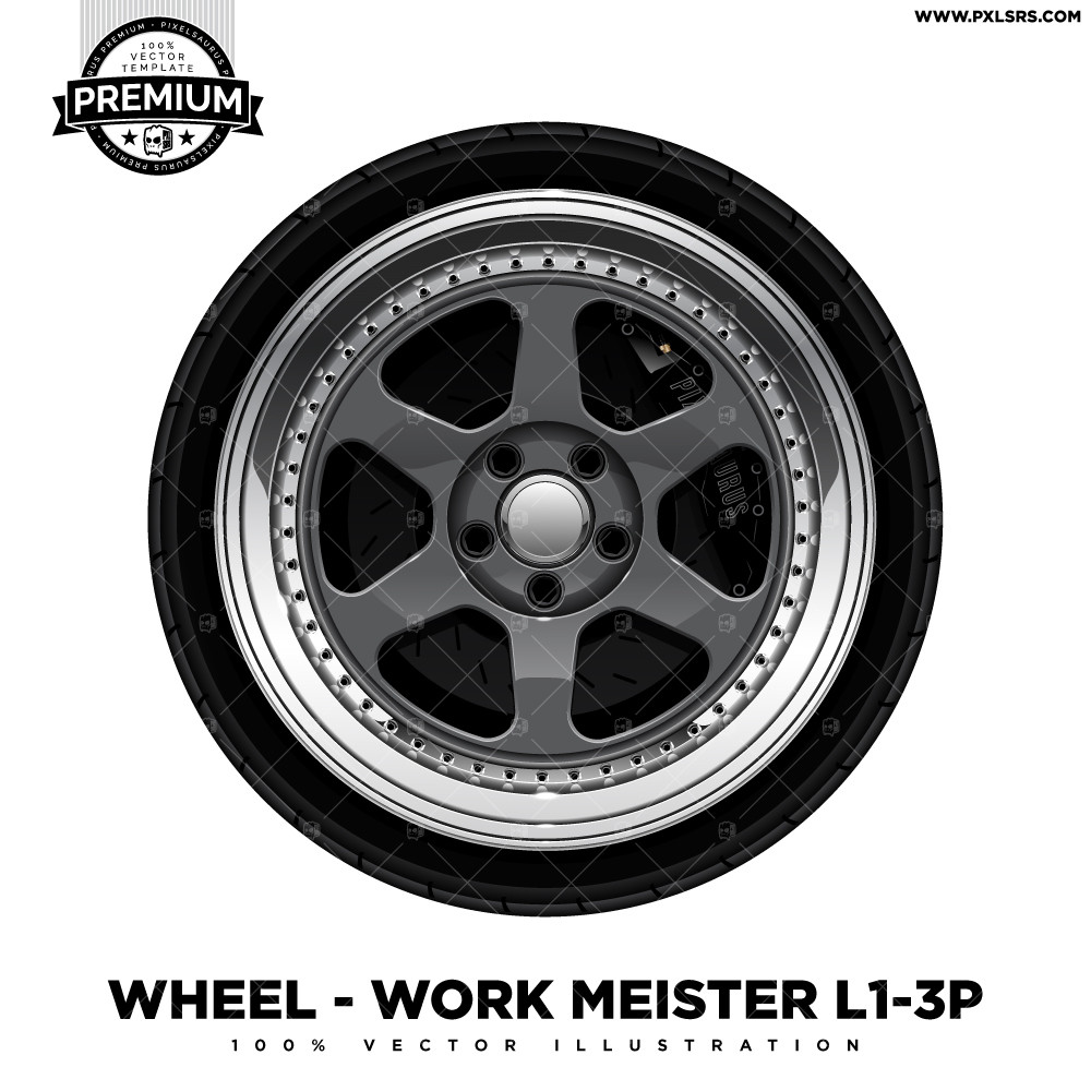Work Meister L1-3P 'Premium' Vector Wheel