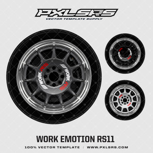 Work Emotion RS11 'Premium' Vector Wheel Work Emotion RS11 'Premium' Vector Wheel