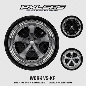 Work VS-KF 'Premium' Vector Wheel Work VS-KF 'Premium' Vector Wheel