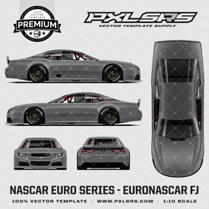 2018-2023 EURONASCAR FJ Nascar Euro Series - Full 'Premium' Vector Template 2018-2023 EURONASCAR FJ Nascar Euro Series - Full 'Premium' Vector Template