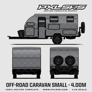 Offroad Caravan - Small - 4.00m  'Vector' Template Offroad Caravan - Small - 4.00m  'Vector' Template