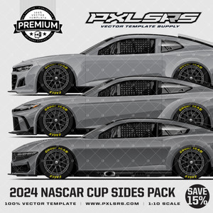 2024 Nascar Cup Next Gen - Side Pack 'Premium' Vector Template 2024 Nascar Cup Next Gen - Side Pack 'Premium' Vector Template