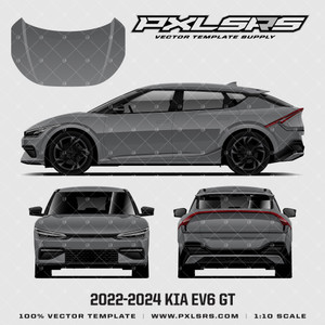 2022-2024 Kia EV6 GT 'Vector' Template