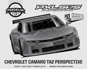 Chevrolet Camaro TA2 'Premium Perspective' 100% Vector Template