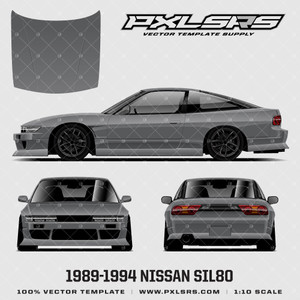 1989-1994 Nissan SIL80 'Vector' Template