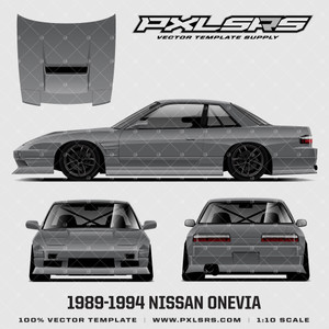 1989-1994 Nissan Onevia 'Vector' Template
