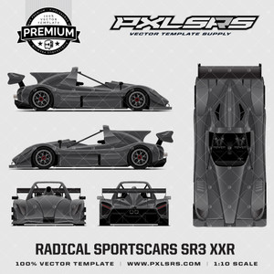 Radical Sportscars SR3 XXR - Full 'Premium' Template Radical Sportscars SR3 XXR - Full 'Premium' Template