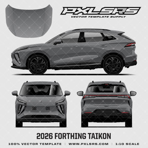 2026 Forthing Taikon EV/Hybrid '100% Vector' Template