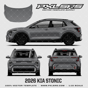 2026 KIA Stonic (YB) 'Vector' Template