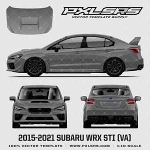 2015-2021 Subaru WRX STI (VA) 'Vector' Template