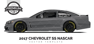 2017 Chevrolet SS Nascar 'Premium' Vector Template 2017 Chevrolet SS Nascar 'Premium' Vector Template