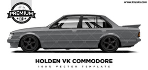 Holden VB-VK Commodore 'Premium' Vector Template Holden VB-VK Commodore 'Premium' Vector Template