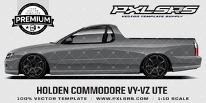 Holden Commodore VY-VZ Ute 'Premium' Vector Template Holden Commodore VY-VZ Ute 'Premium' Vector Template