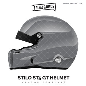 Stilo ST5 GT Helmet - Vector Template Stilo ST5 GT Helmet - Vector Template