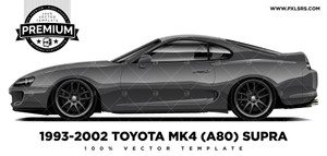 1993-2002 TOYOTA MK4 (A80) SUPRA 'Premium'