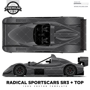 Radical Sportscars SR3 + Top 'Premium' Template Radical Sportscars SR3 + Top 'Premium' Template