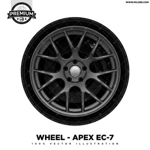 APEX EC-7 'Premium' Vector Wheel APEX EC-7 'Premium' Vector Wheel