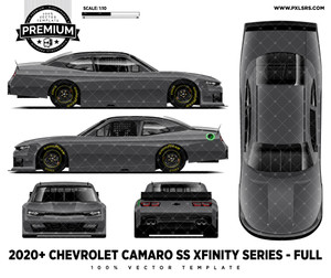 2020 Chevrolet Camaro SS Nascar Xfinity Series - Full 'Premium' Vector Template 2020 Chevrolet Camaro SS Nascar Xfinity Series - Full 'Premium' Vector Template