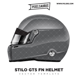 Stilo ST5 FN Helmet - Vector Template Stilo ST5 FN Helmet - Vector Template