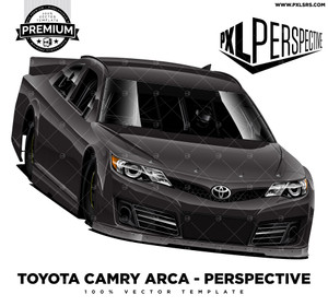 Toyota Camry ARCA 'Premium Perspective' 100% Vector Template Toyota Camry ARCA 'Premium Perspective' 100% Vector Template