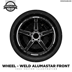 Weld Alumastar Frontrunner 'Premium' Vector Wheel Weld Alumastar Frontrunner 'Premium' Vector Wheel