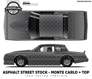 Asphalt Street Stock - Monte Carlo + Top 'Premium' Vector Template Asphalt Street Stock - Monte Carlo + Top 'Premium' Vector Template