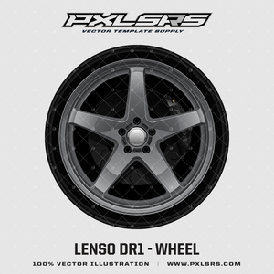 Lenso D1R 'Premium' Vector Wheel Lenso D1R 'Premium' Vector Wheel