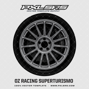 OZ RACING Superturismo 'Premium' Vector Wheel OZ RACING Superturismo 'Premium' Vector Wheel