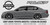 1997-2005 TOYOTA ARISTO / LEXUS GS (S160) 'Premium' Vector Template 1997-2005 TOYOTA ARISTO / LEXUS GS (S160) 'Premium' Vector Template