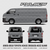 2004-2018 Toyota Hiace / Regius Ace (H200) SLWB vector Template 2004-2018 Toyota Hiace / Regius Ace (H200) SLWB vector Template