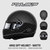 Arai GP7 - Matte -  Helmet Vector Template
