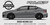 2022 Acura ILX  - Side 'Premium' Vector Template 2022 Acura ILX  - Side 'Premium' Vector Template