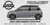 1992-1998 SUBARU VIVIO RX-R 'Premium' Vector Template 1992-1998 SUBARU VIVIO RX-R 'Premium' Vector Template