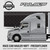 Racecar Hauler / Transporter 48ft - Freightliner - Full 'Premium' Vector Template
