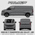 2024-2026 Volkswagen T7 Transporter LWB (L2H1) Taillift  'Vector' Template - Cargo